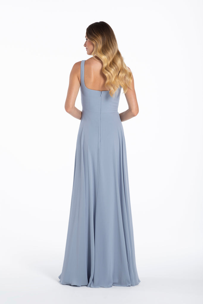 Full body back view of Hayley Paige Occasions - 52111 (Cornflower
