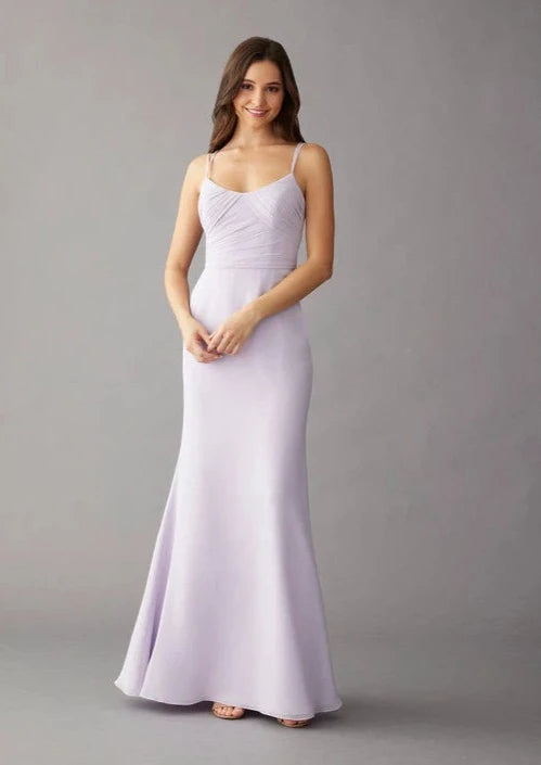 Full body front view of Hayley Paige Occasions - 52310 (Lilac