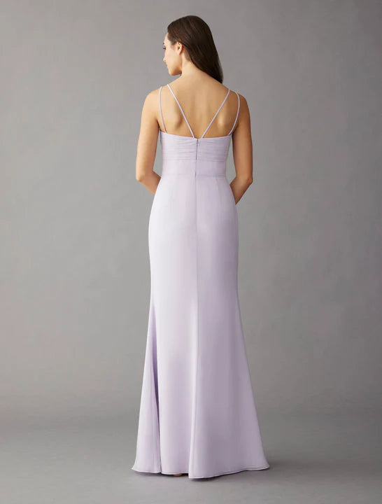 Full body back view of Hayley Paige Occasions - 52310 (Lilac