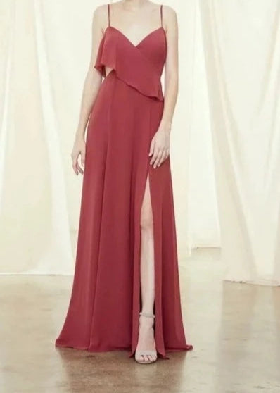 Full body front view of Amsale Arabella