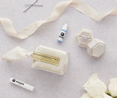 Ivory Velvet Minimergency Kits for Brides