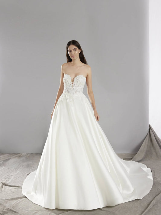 Once by Pronovias (Size 18)