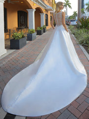 Full body back view of Audrey by Randy Fenoli