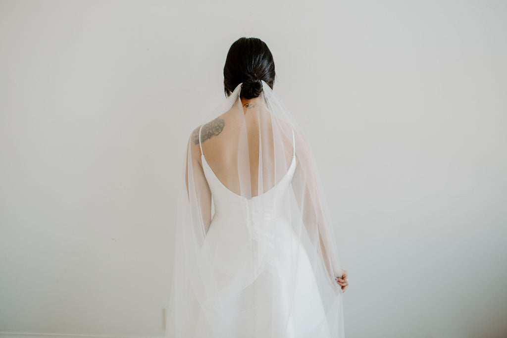 Soft Drape Wedding Veil - NKIN