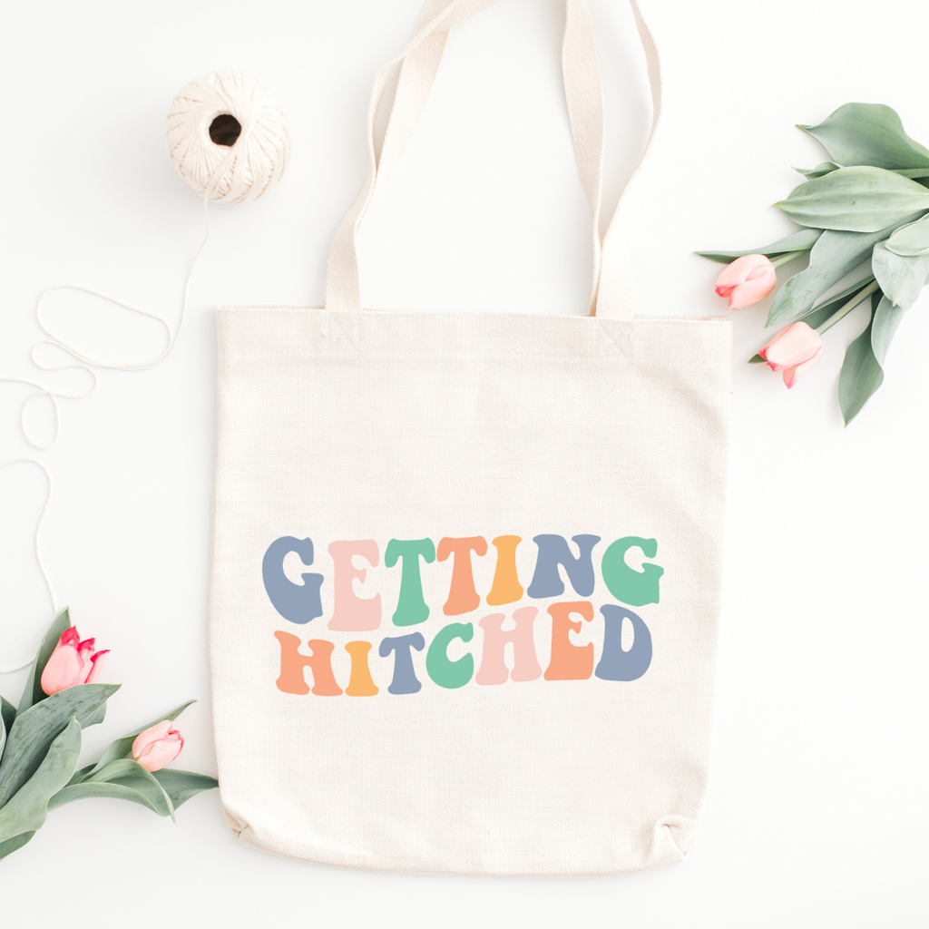 Getting Hitched/Rowdy - Tote Bags - NKIN