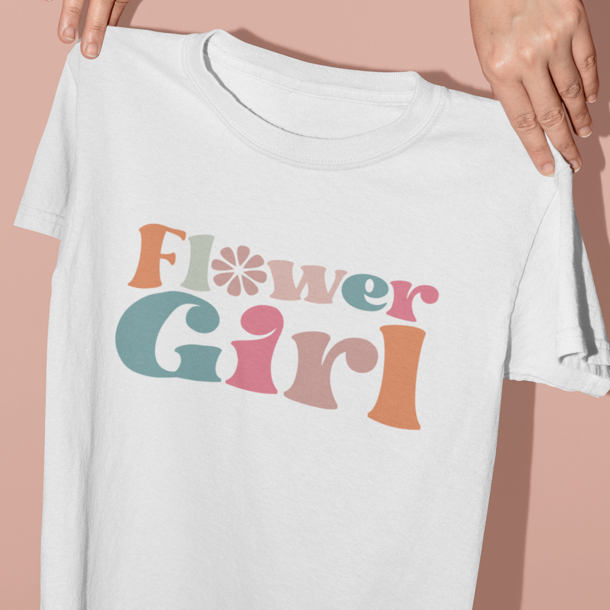 Flower girl 2024 tee shirt