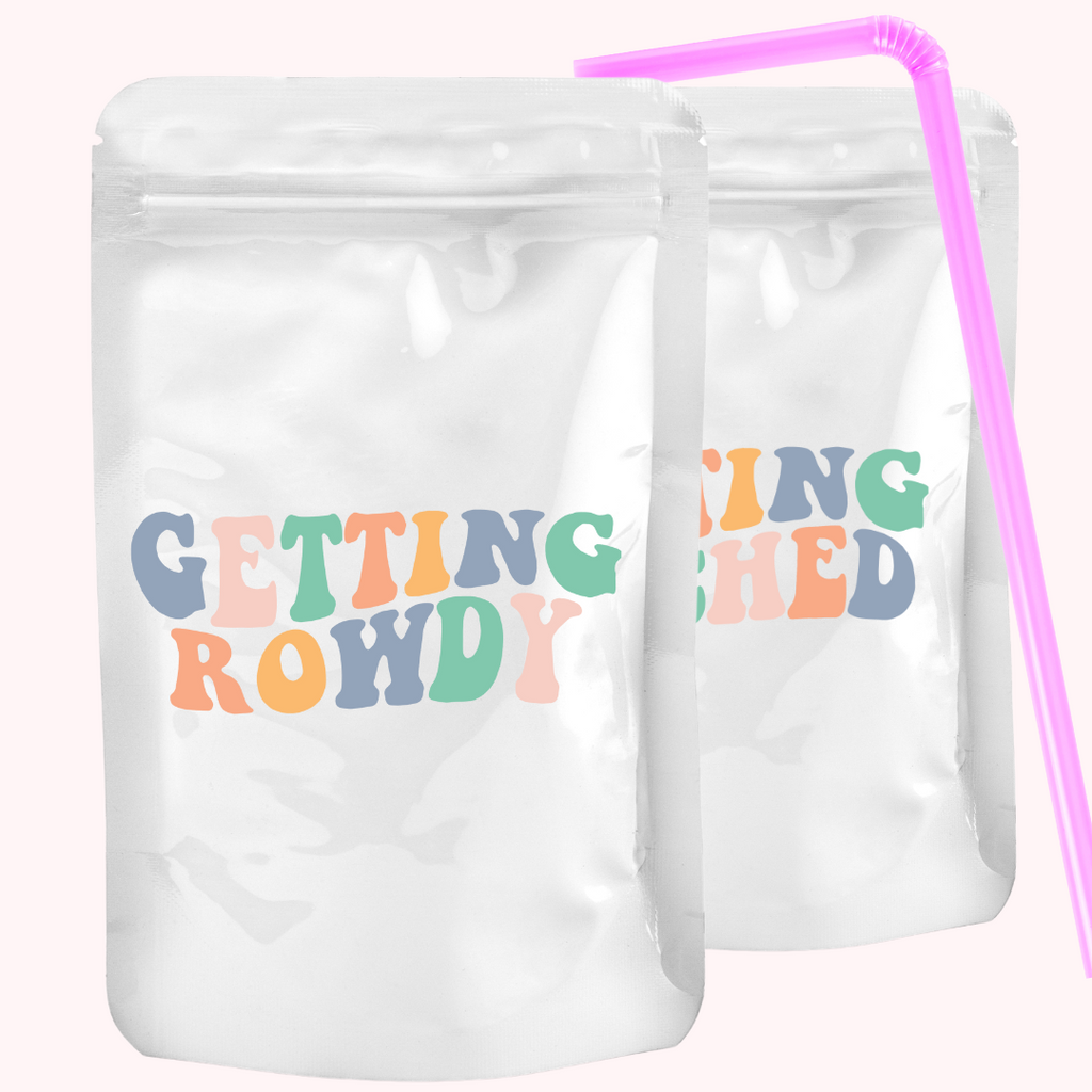 Getting Hitched/Rowdy - Drink Pouch - NKIN