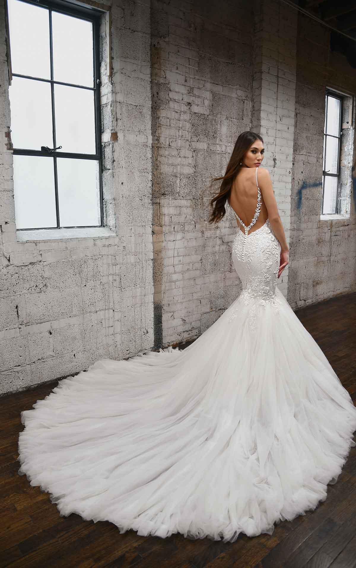 1397 by Martina Liana in size 12 - full back view.