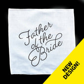 Father Of The Bride Wedding Handkerchief