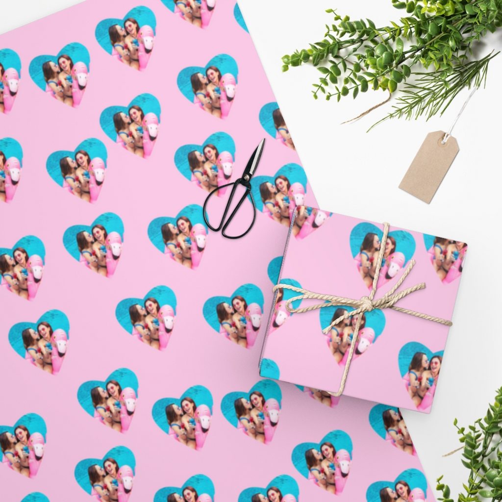 Personalized with Face Photo - Wrapping Paper - NKIN