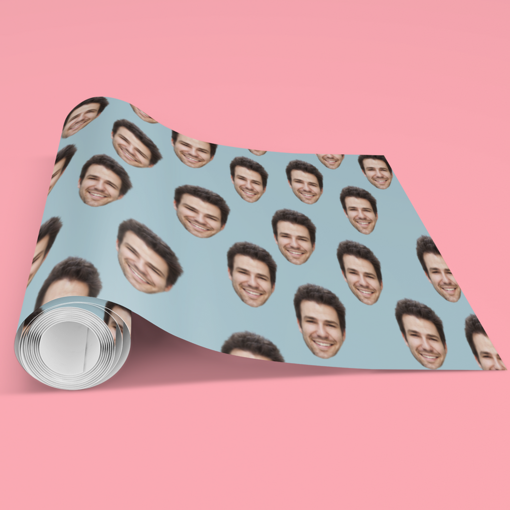 Personalized with Face Photo - Wrapping Paper - NKIN