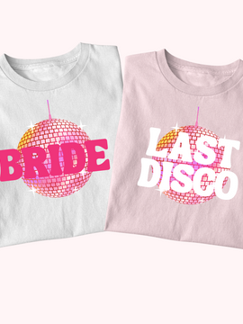 Last Disco Bachelorette Tees