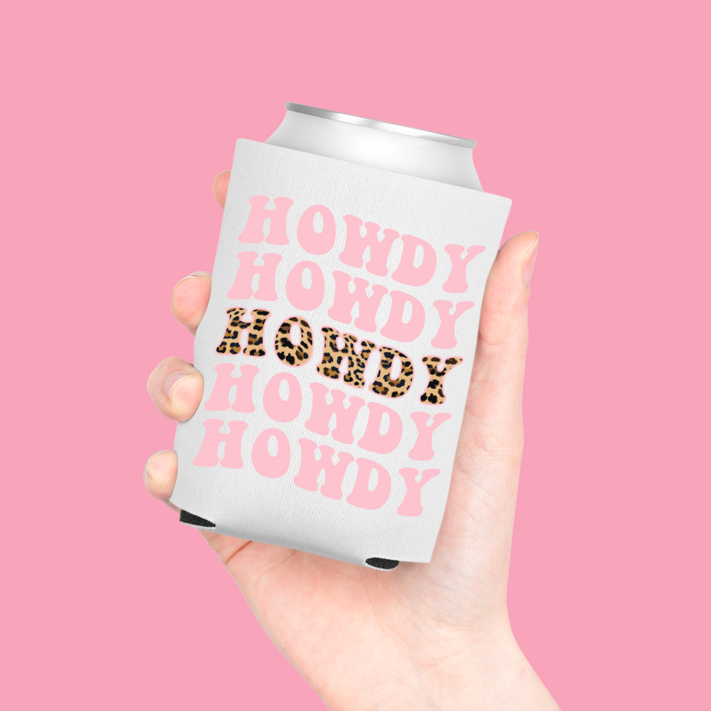 Howdy Koozie/Beer Cooler - NKIN