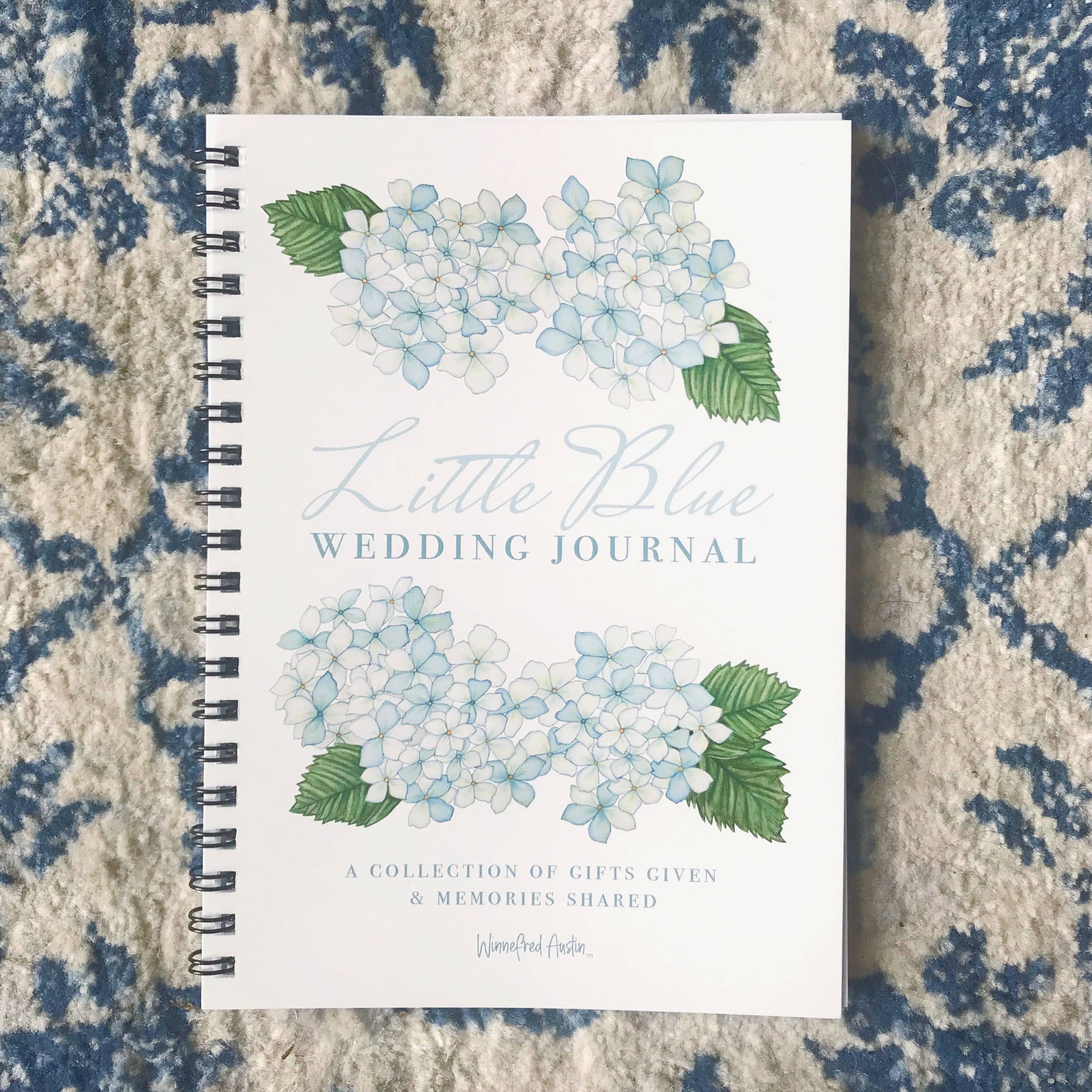Little Blue Wedding Journal - NKIN
