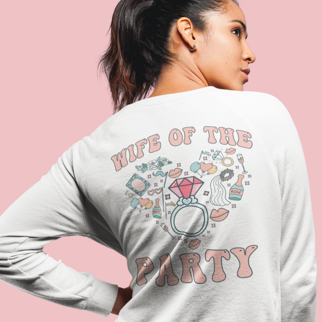 Long Sleeve "Wife of the Party" - NKIN