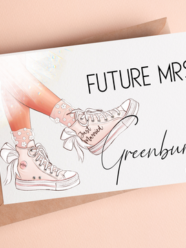 Future Mrs Sneakers Card