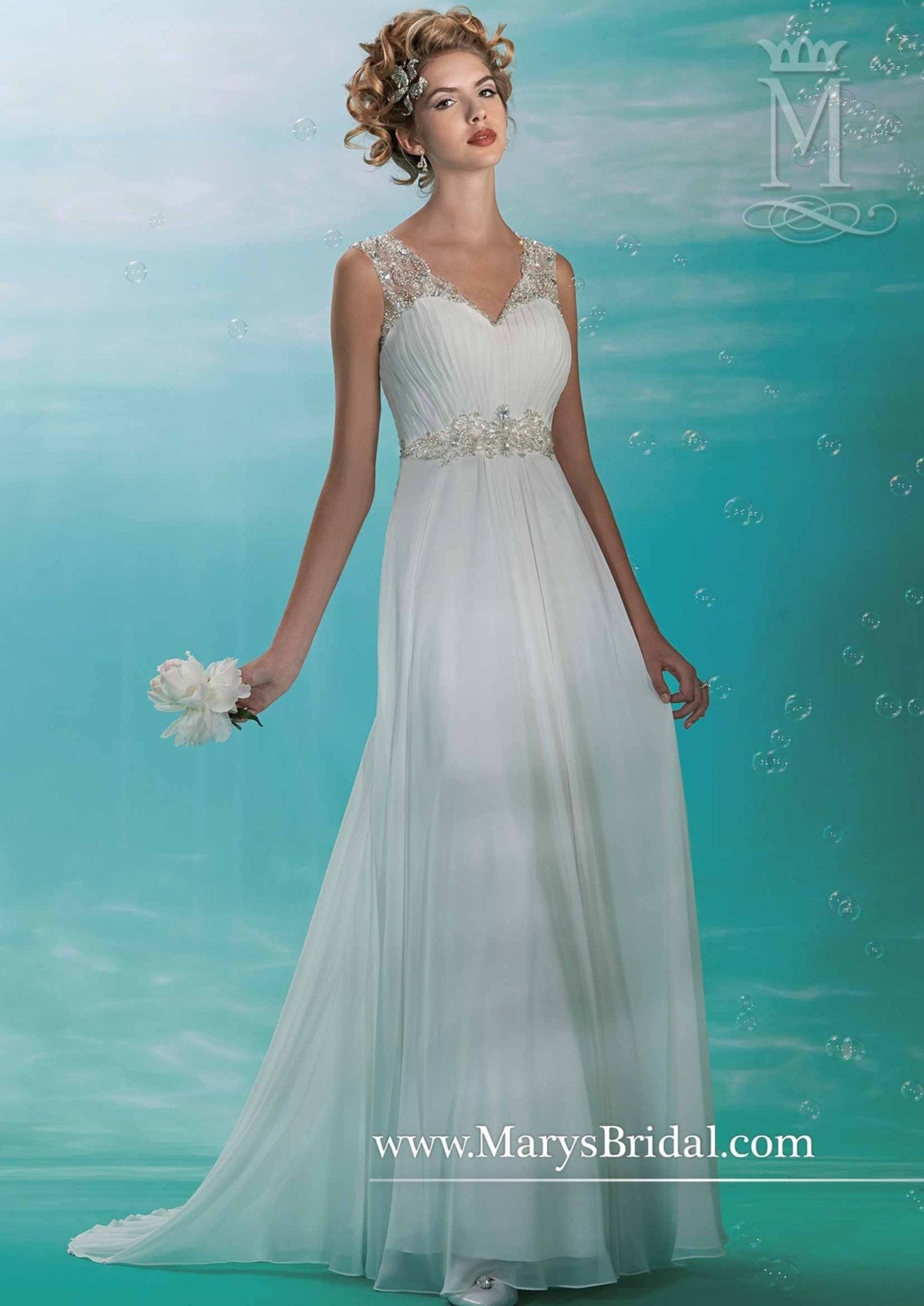 3Y370 by Mary s Bridal Size 16