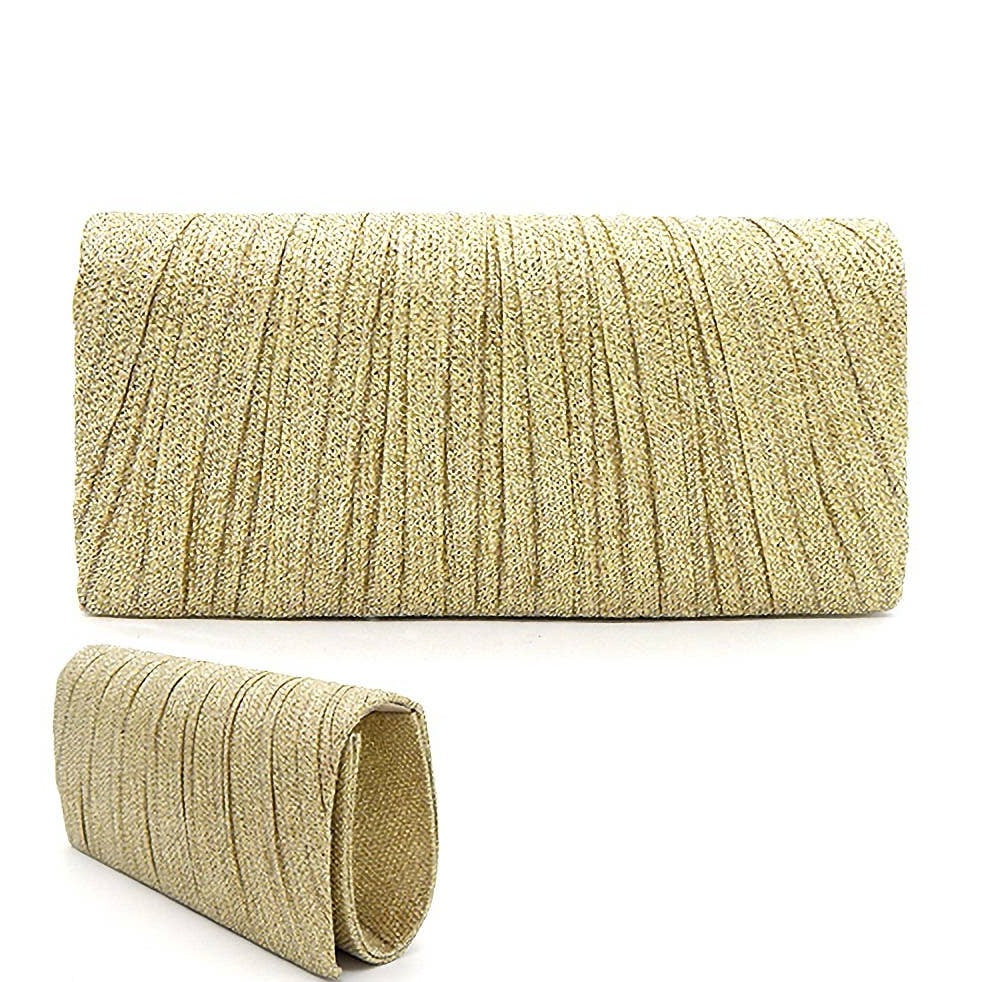 Glitter Texture Clutch