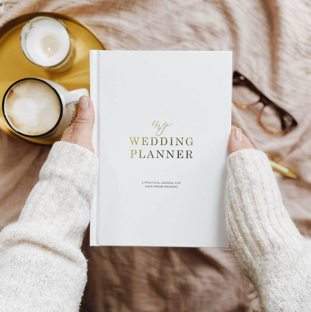 My Wedding Planner, White + Gold Foil - NKIN