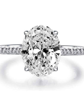 6.00 CT Faux Engagement Ring, Travel Engagement Ring, Honeymoon Ring