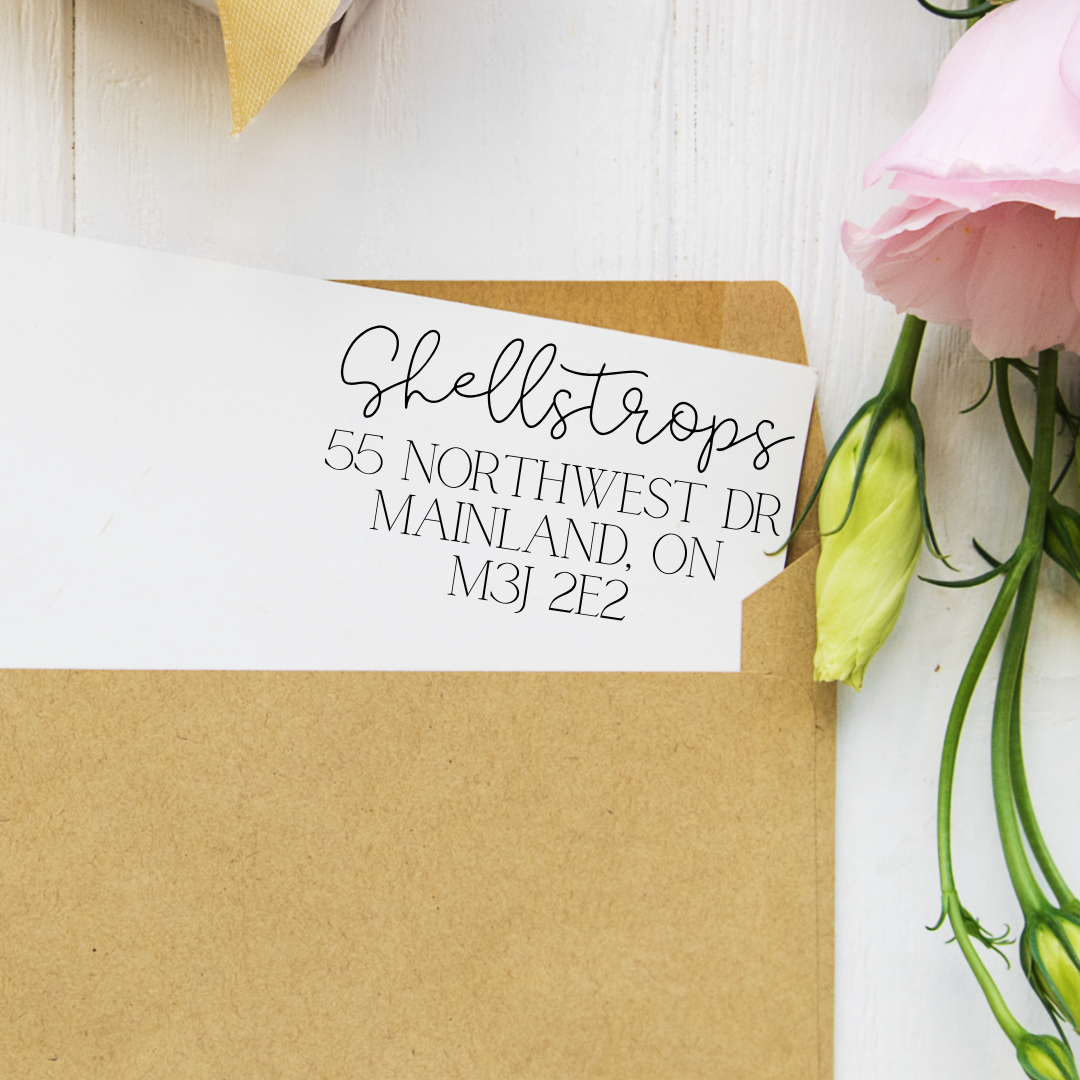 Family Name Handwriting Self-Inking Stamp - NKIN