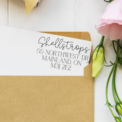 Family Name Handwriting Self-Inking Stamp - NKIN