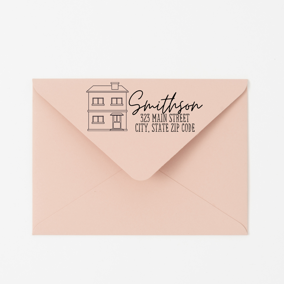 Personalized Home Self-Inking Return Stamp - NKIN