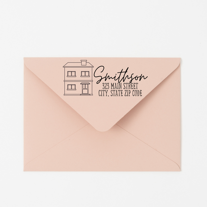 Personalized Home Self-Inking Return Stamp - NKIN