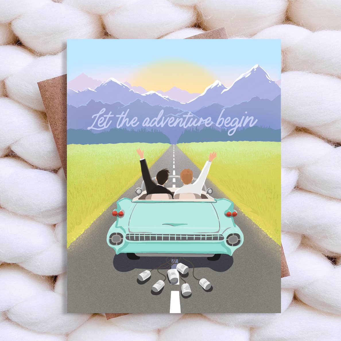 Mr. & Mr. LGBTQ Wedding Card- Wedding Day Card