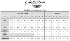 7078 by Stella York (Size 16) - NKIN