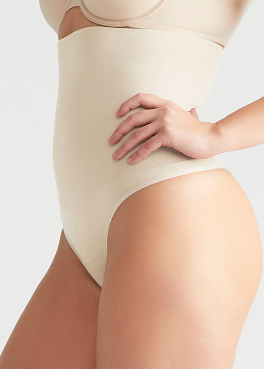 Seamless High Waist Shaping Thong