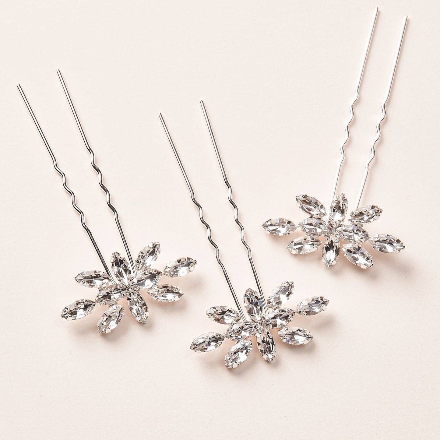 Nova Crystal Hair Pins