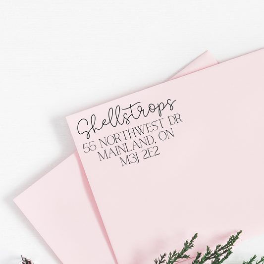 Family Name Handwriting Self-Inking Stamp - NKIN