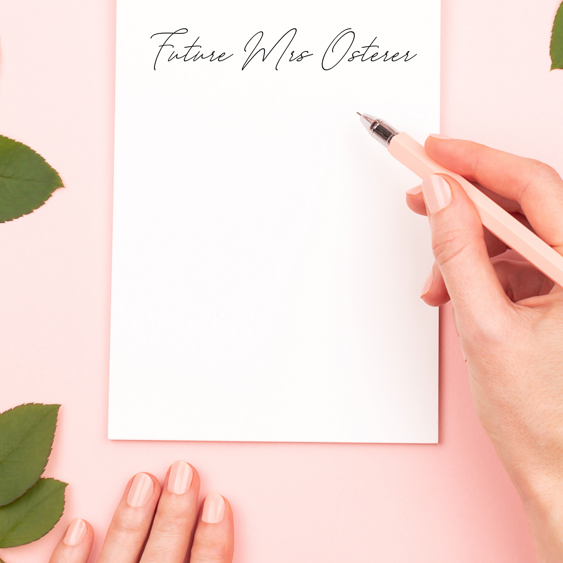 Future Mrs Simple Notepad - NKIN