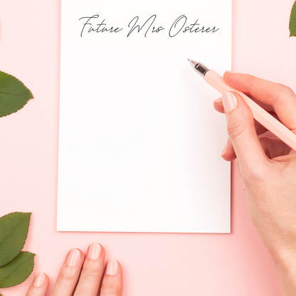 Future Mrs Simple Notepad - NKIN