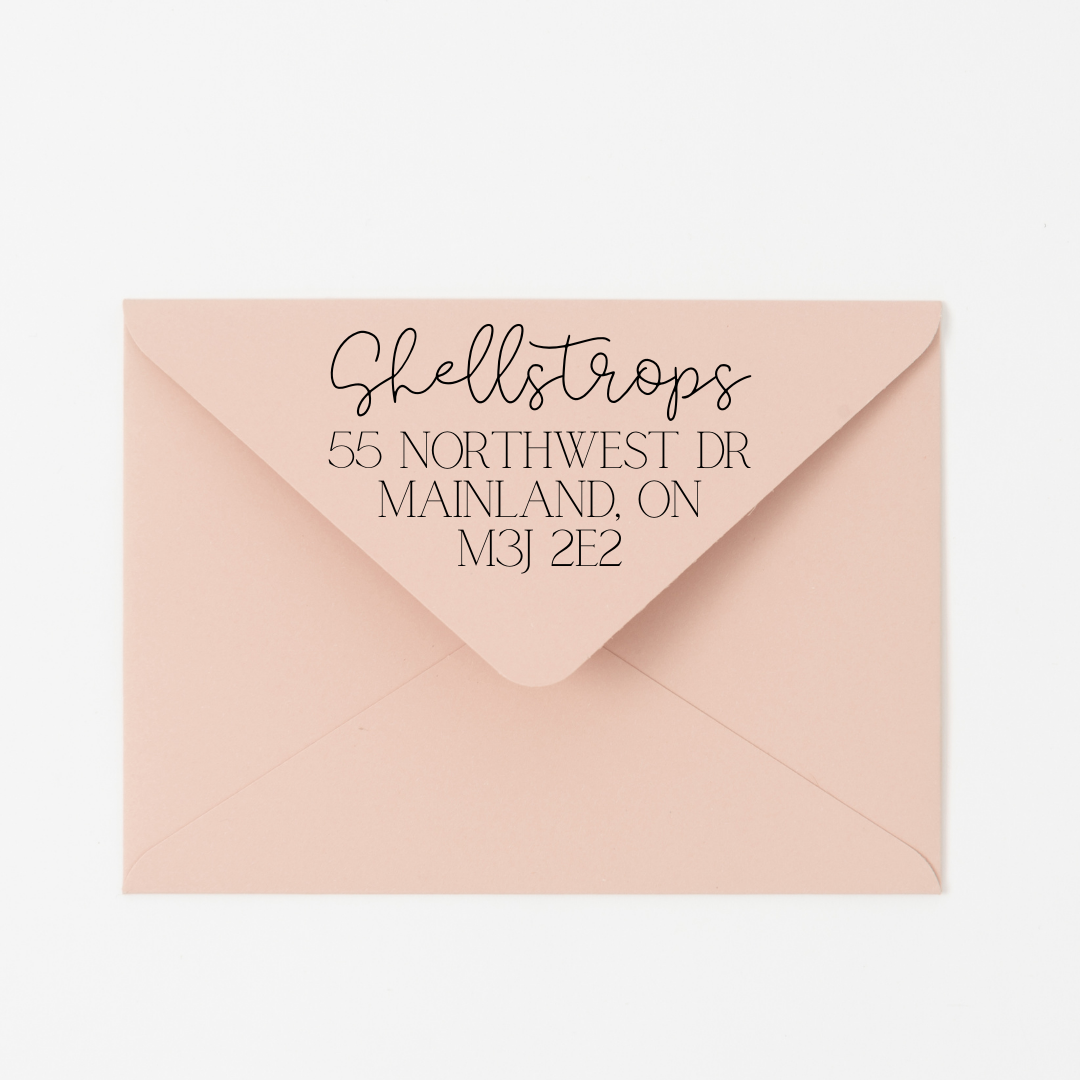 Family Name Handwriting Self-Inking Stamp - NKIN