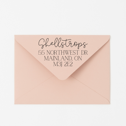 Family Name Handwriting Self-Inking Stamp - NKIN