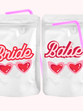 Malibu Bride Drink Pouches Bachelorette