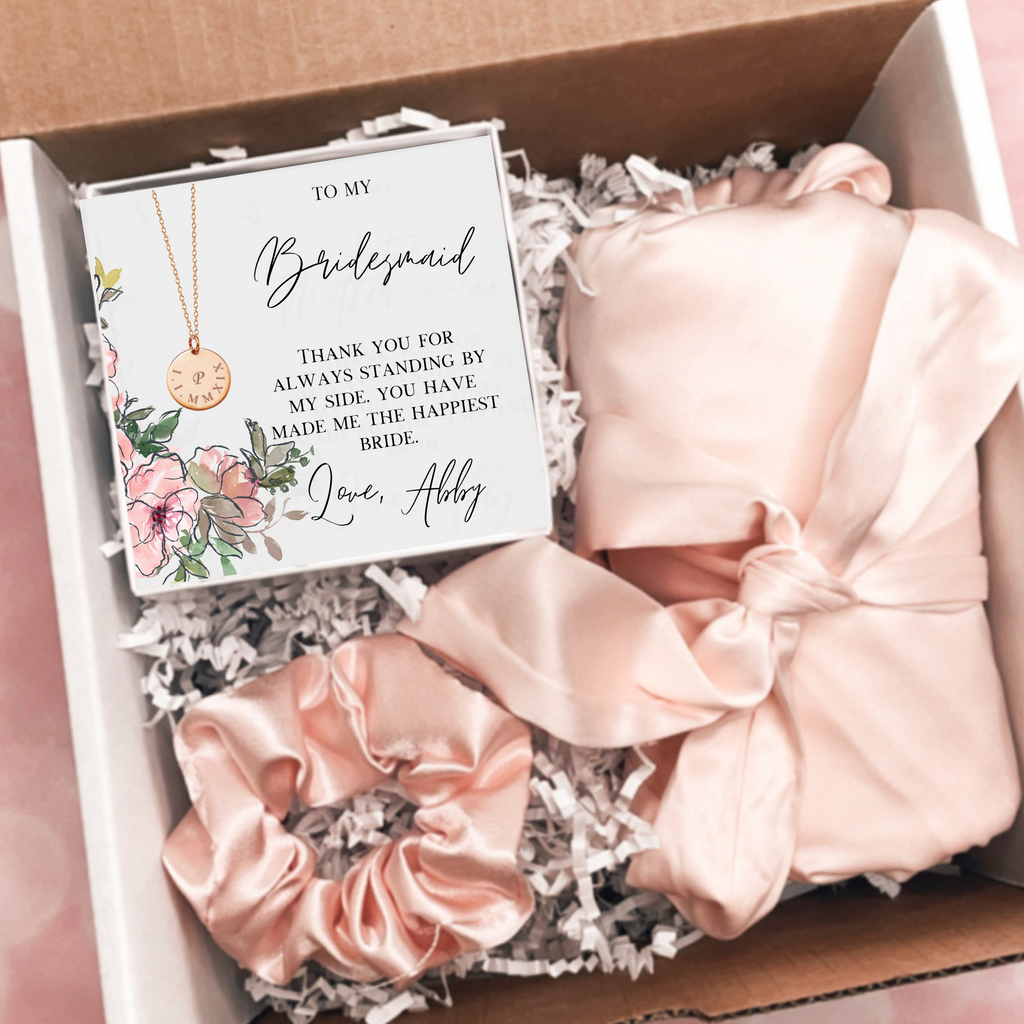 Blush Personalized Bridesmaid Gift - NKIN