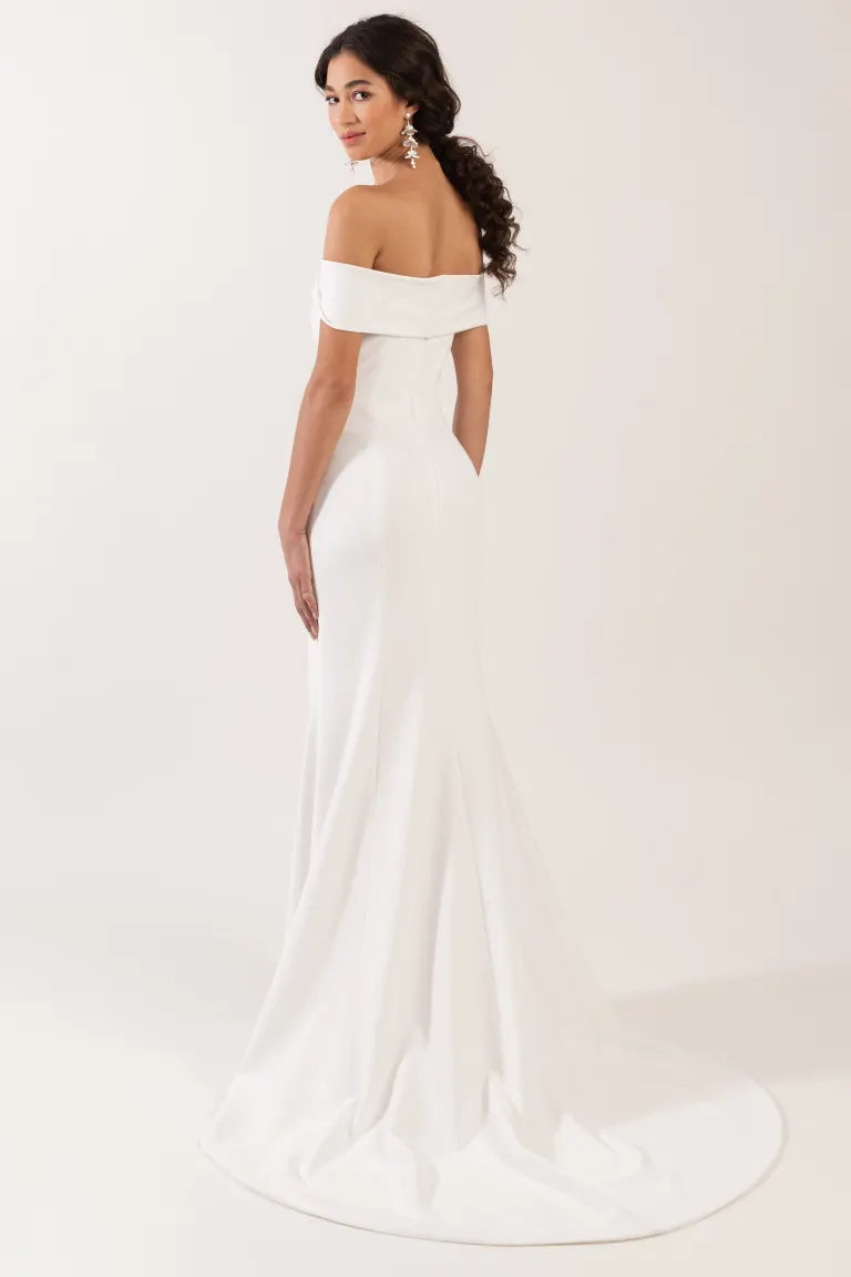 Cooper by Jenny Yoo in size 12 back view.