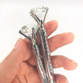 All Silver Diamond Pen