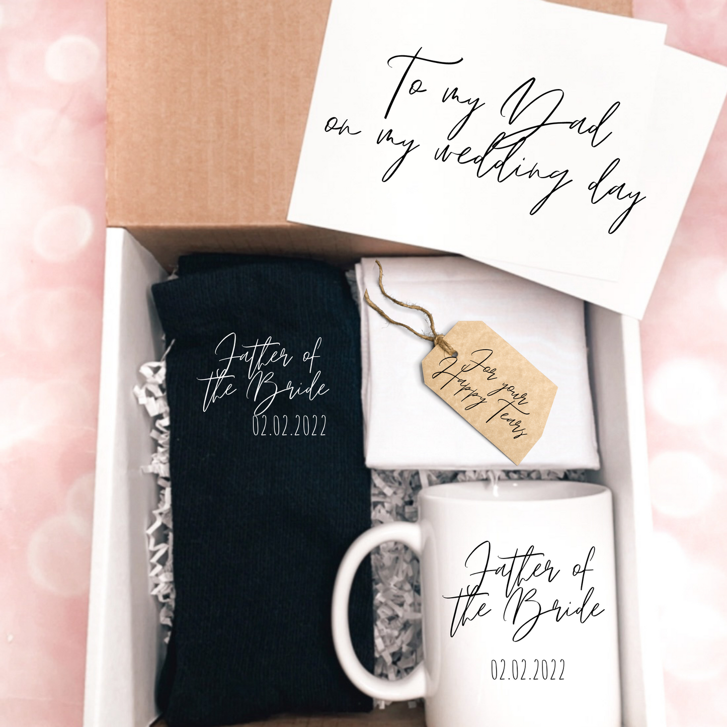 Father of the Bride/Father of the Groom Wedding Day Gift Set - NKIN