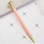Coral & Gold Accent Guestbook Pen