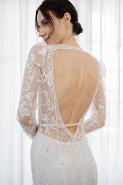 Irina by Beccar - close up back view.