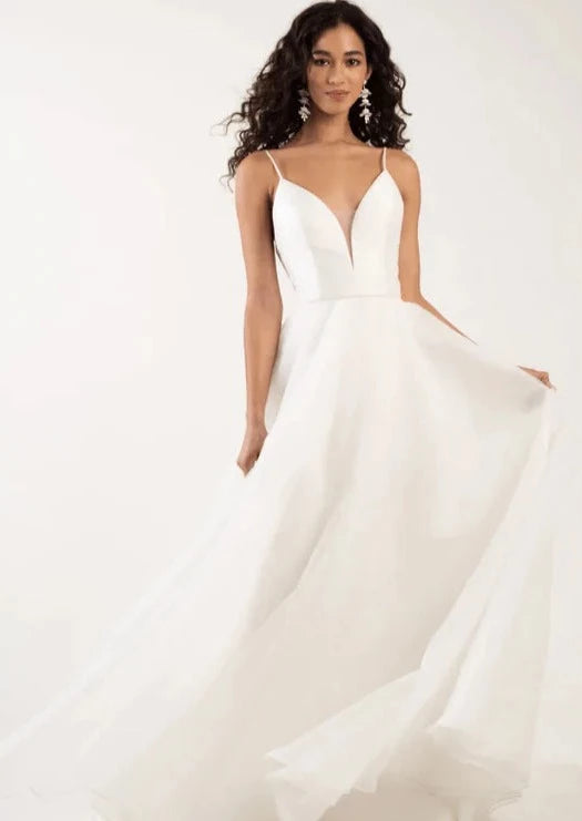 Lorelei by Jenny Yoo wedding dress - full front view.