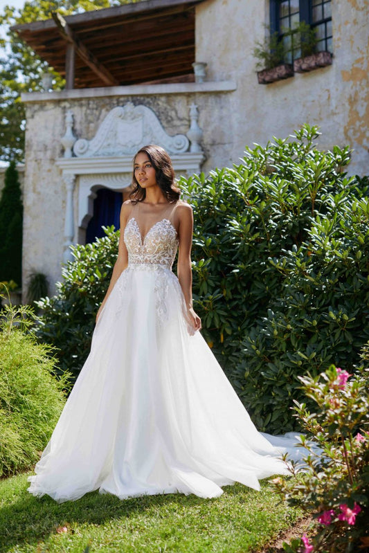 Gia + Overskirt by Lucia Allison Webb (Size 12)