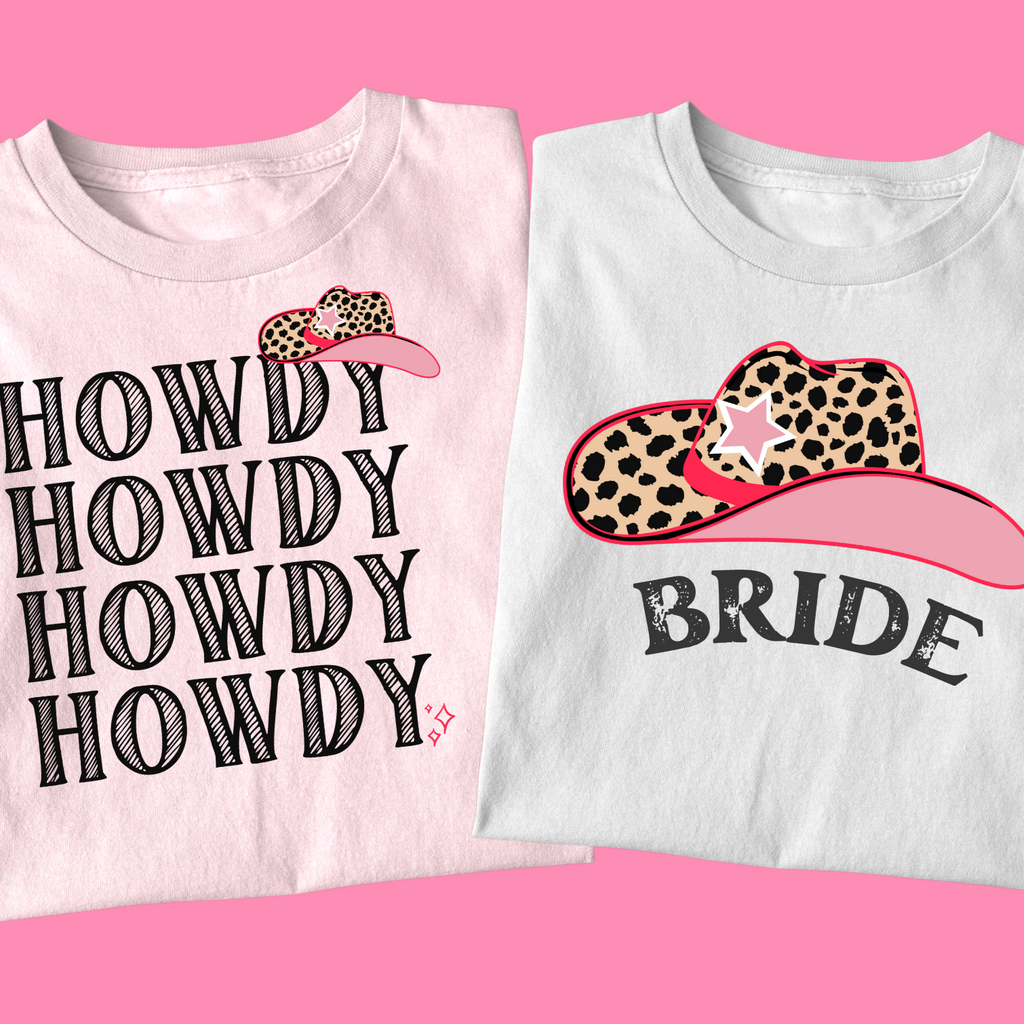 Howdy Bride Bachelorette T Shirts - NKIN