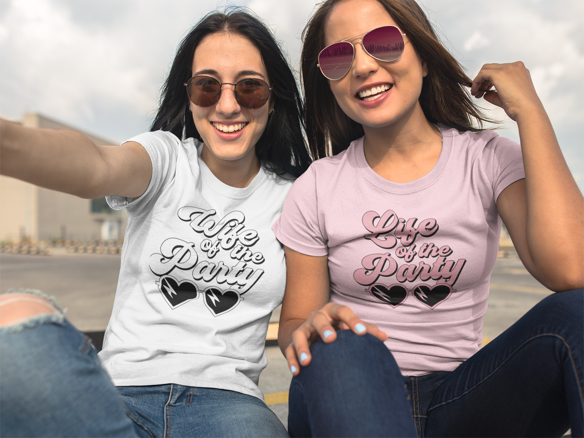 Wife of the Party/The Party Bachelorette Party Tees - NKIN