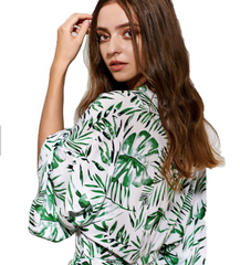 Cotton Tropical Robe - NKIN