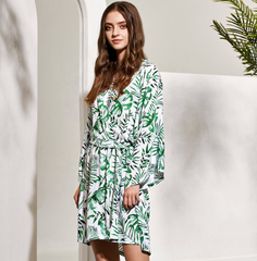 Cotton Tropical Robe - NKIN